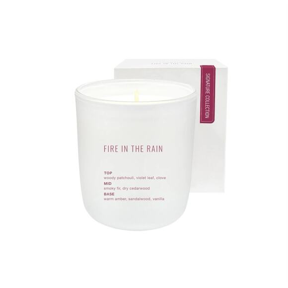 Studio Oh “Fire in the rain” Scented Candle 7.5oz - Picture 1 of 4